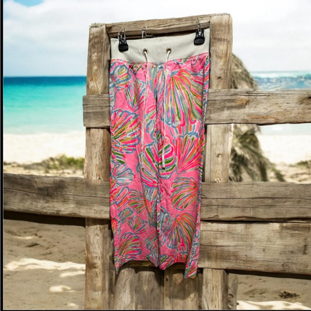 Lilly Pulitzer size XS linen beach pants